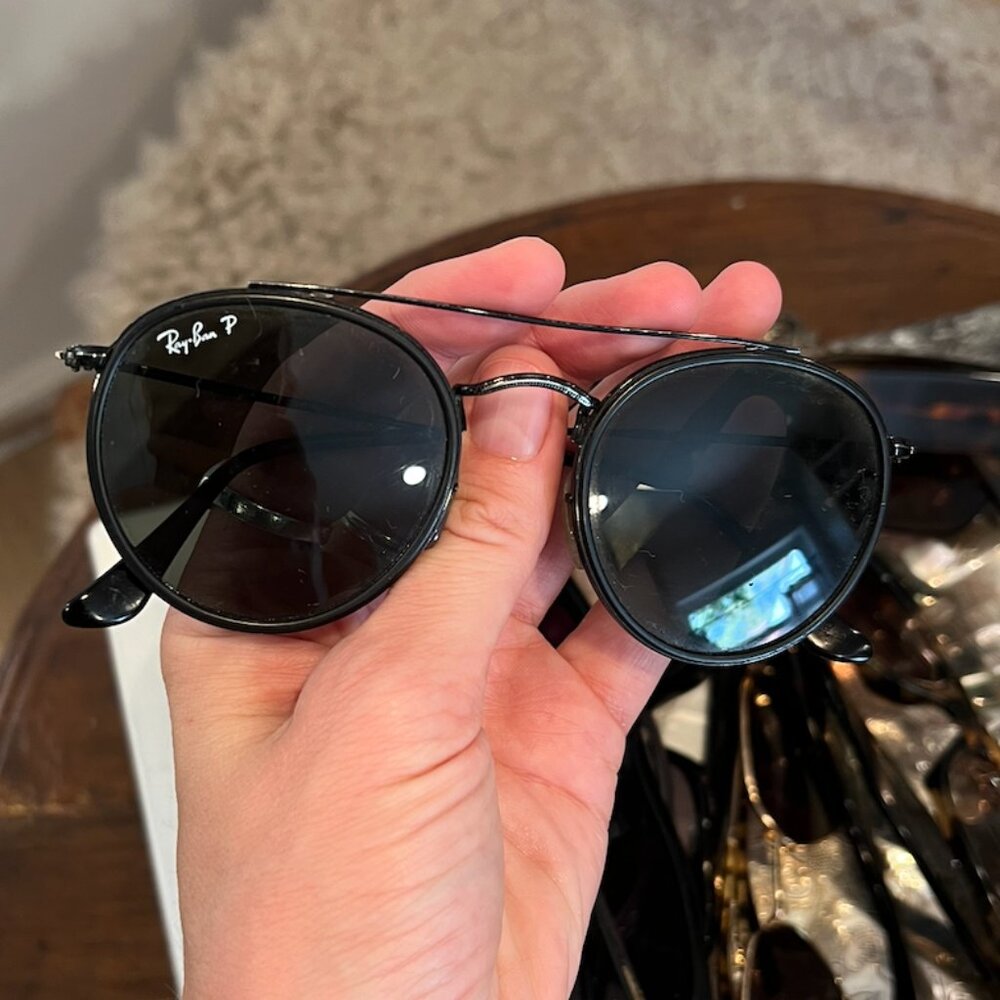 Ray-Ban Round Double Bridge Sunglasses